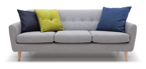 Welche vorteile bieten sofas aus leder? Sofa Dreisitzer Skandinavisch : Couch Sofa Modern Design Skandinavisch Stil Stoff 3-Sitzer ...