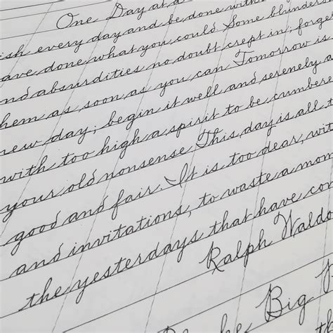 Cursive Writing