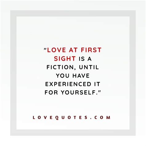 Love At First Sight Love Quotes