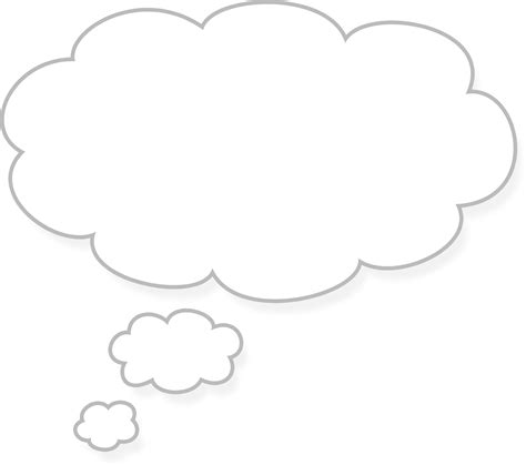 White Thought Bubble Png 10 Free Cliparts Download Images On