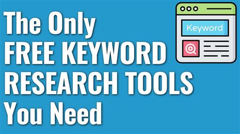 5 Free Keyword Research Tools For 2023 The Only Free Keyword Research