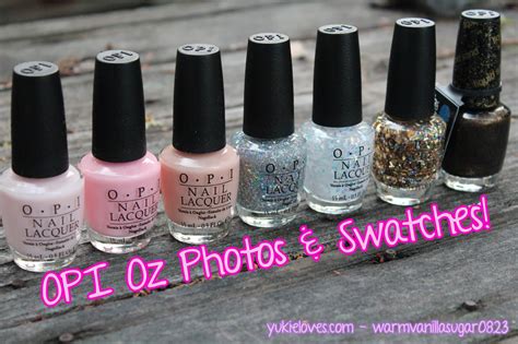 OPI Oz Collection Photos Swatches Yukieloves Com