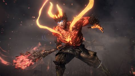 Nioh 2 New Key Art Unleashes The Fiend Within Playstationblog