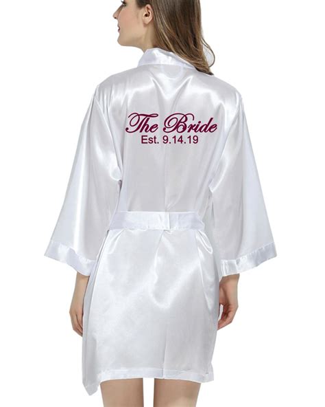 Personalized Bridal Robes In Bridal Robes Lace Bridal Robe Robe