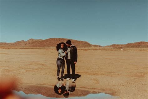 Edgy Desert Couples Shoot Coyote Lake Ca Aj Fran — Oregon
