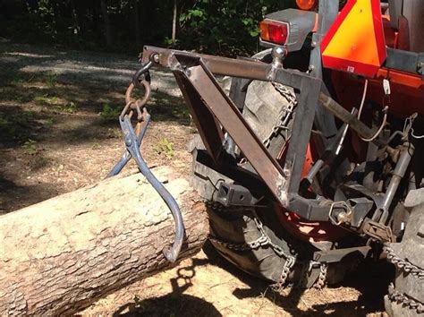 Tri Angle Tractor Attachments Skidder For John Deere Bobcat Kubota