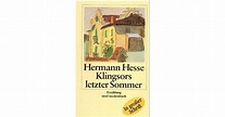 Klingsors letzter Sommer by Hermann Hesse