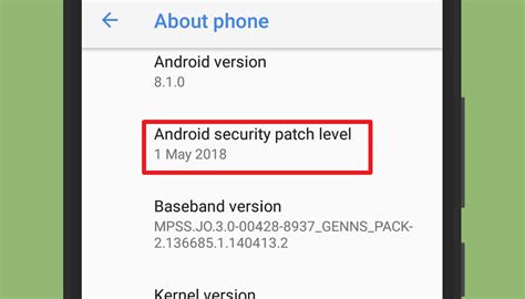 How To Check Your Android Devices Security Patch Level 4 Steps