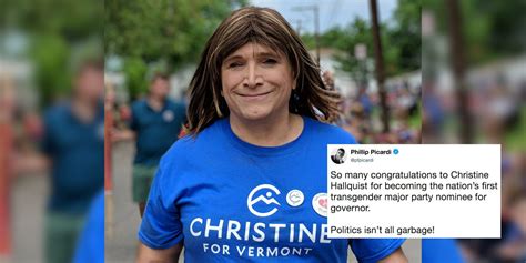 Christine Hallquist Nations First Openly Transgender Gubernatorial Candidate
