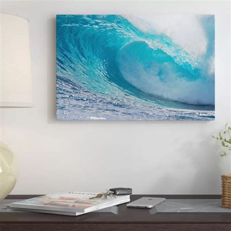 East Urban Home Plunging Waves Ii Sout Pacific Ocean Tahiti French