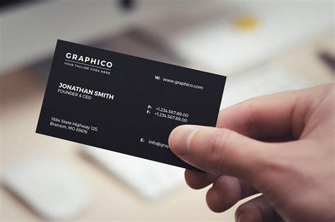 Simple Minimal Business Card 48 Minimal Business Card Business