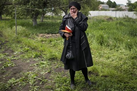 Ukraines Push To Prosecute Russian War Crimes Leaves A Kharkiv Mother To Bury Her Son Twice