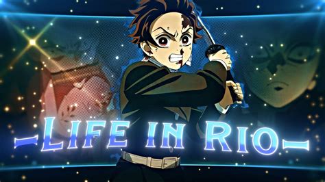 「life In Rio🎇」demon Slayer S3 Gojo Remake Amvedit 4k Youtube