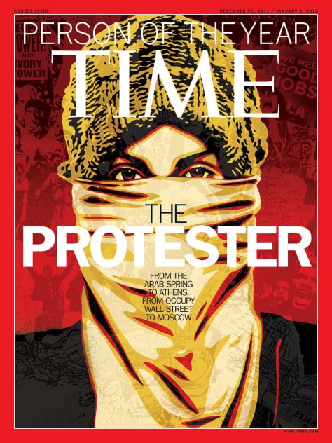 Time Magazine Reveals Person Of The Year 2011 Today Celebrates 2012