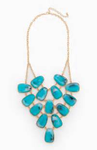 Bohemian Turquoise Statement Necklace In Turquoise Dailylook