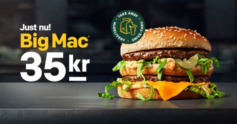 That was my biggest pay jump, and i was able to continue getting raises, never looking back. Big Mac 35 kr | McDonald's
