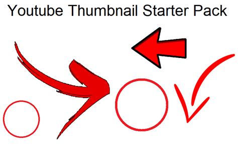 Youtube Thumbnail Starter Pack Rstarterpacks