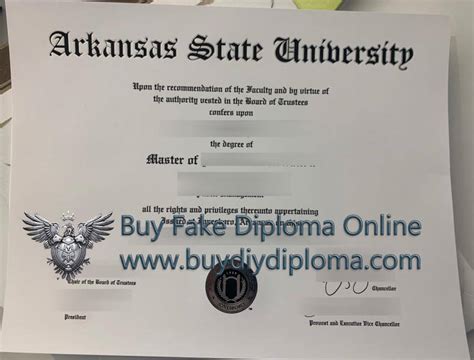 How To Buy A Arkansas State University Diploma For A Job
