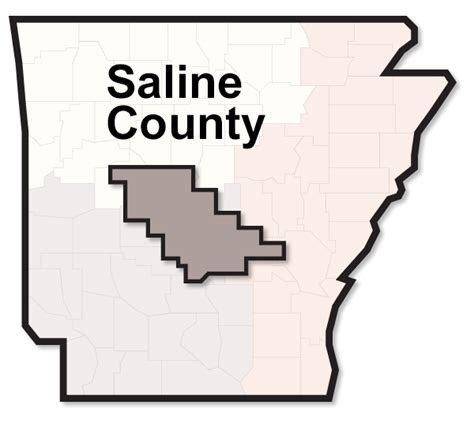 Saline County Map