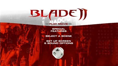 Blade Ii 2002 Dvd Menu