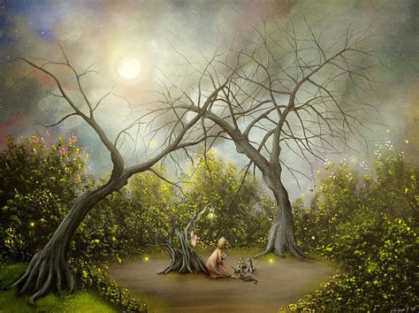 Story Telling Painting Story Telling Fine Art Print Fantasy Wall