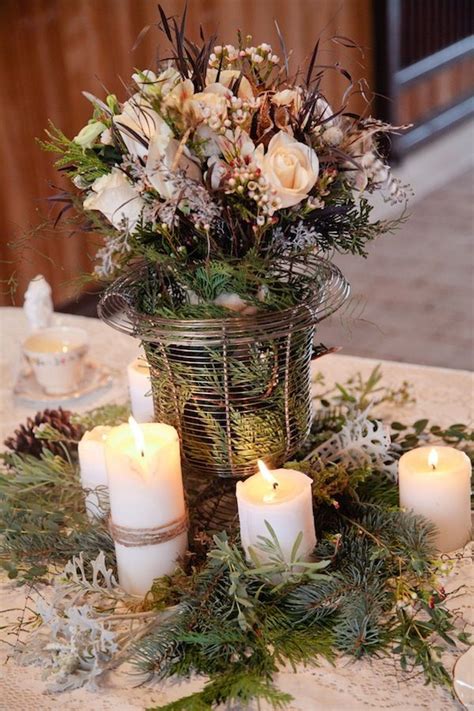 Table Setting Ideas For Winter Table Decoration