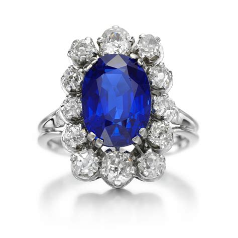 Sapphire And Diamond Ring The Weekly Edit Fine Jewels London