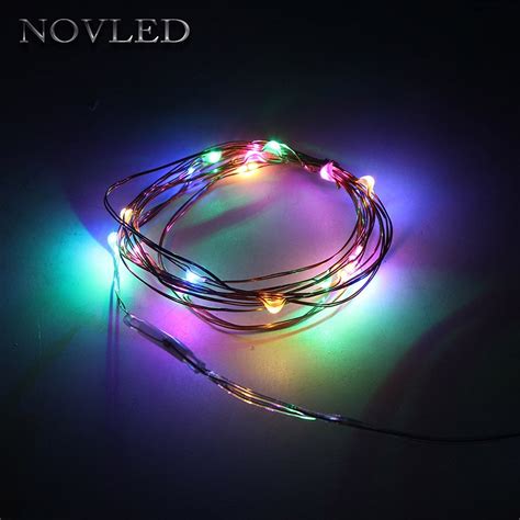 2m5m10m Led Copper Wire 2050100 Leds String Lights Holiday Lighting