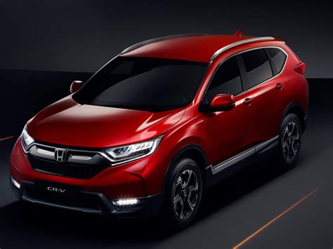 Honda Cr V 2019 Chega à Europa Com Opção De 7 Lugares
