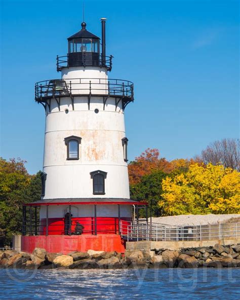 Tarrytown Light Lighthouse On The Hudson River Sleepy Hollow New York