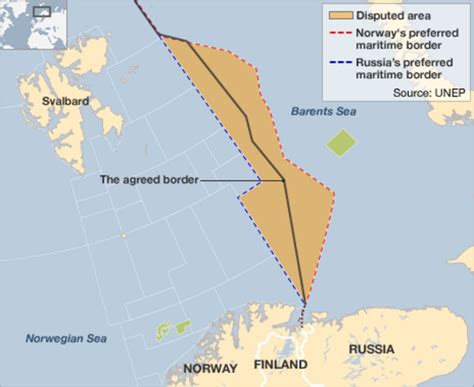 Russia And Norway Sign Maritime Border Agreement Bbc News