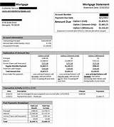 Mortgage Statement Images