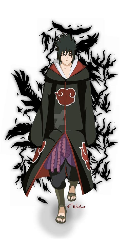 Uchiha Sasuke Akatsuki Wallpapers Wallpaper Cave