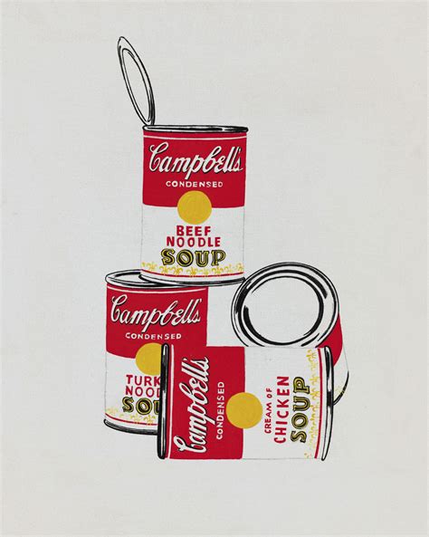 Andy Warhol 1928 1987 Four Campbells Soup Cans 20th Century