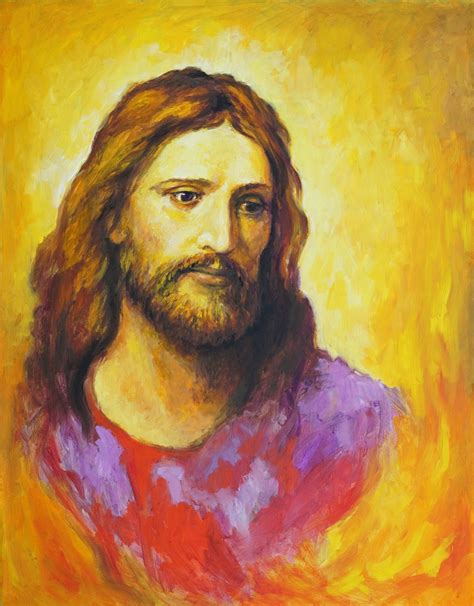 Jesus Christ Interpretation Of The Painting By Heinrich Hoffmann Bible