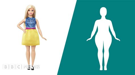 How Does Curvy Barbie Compare With An Average Woman Bbc News