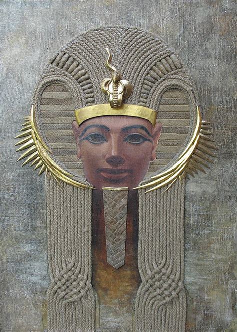 Hatshepsut Female Pharaoh Of Egypt Art Print By Valentina Kondrashova