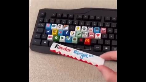 Diy Turning Boring Keyboard Into A Cool One Keyboard Stickers Youtube