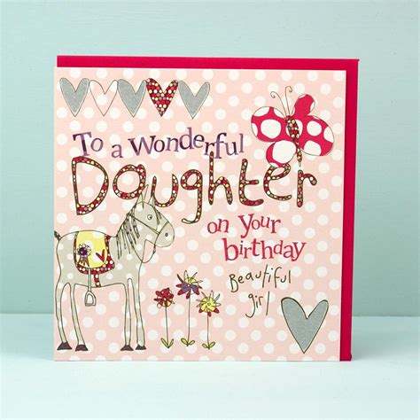 High quality son and daughter cards for you to print at home. Greeting Card | Daughter Birthday card | Molly Mae