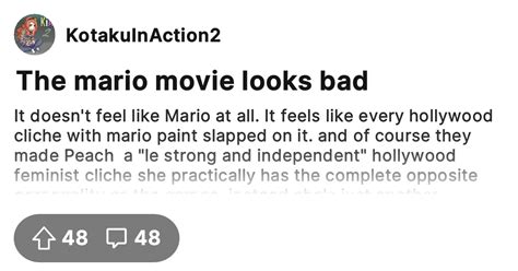 the mario movie looks bad kotaku in action 2 the official gamergate forum