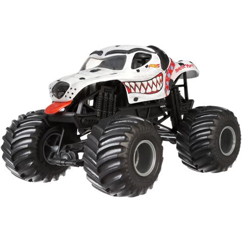 Hot Wheels Monster Jam 1 24 Scale Monster Mutt Dalmation Vehicle