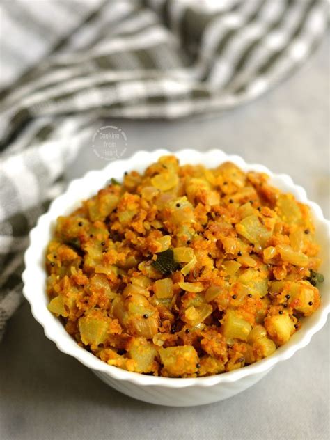 Sorakkai Poriyal Bottle Gourd Curry Recipe Flavorful Vegetables