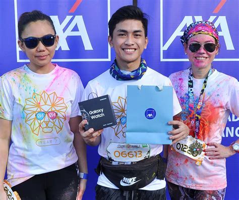 A health insurance policy can bring peace of mind for senior citizens and the entire family in the present situation. Health and Fitness in Full Color as AXA Philippines Joins the Biggest Color Run - Runner Rocky