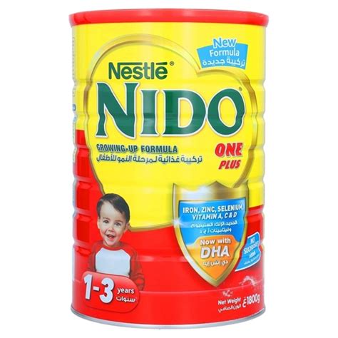 These are sometimes also called 'toddlers' milk' or milk for kids or follow up or follow on milk. Nestle Nido 1+ Growing Up Milk (Dubai) - 1800gm - dealme.xyz