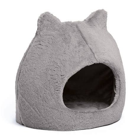 Best Friends By Sherri Meow Hut Fur Cat Bed Baxterboo