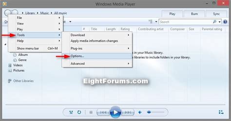 Windows Media Player Automatic Updates Change Options Windows 8