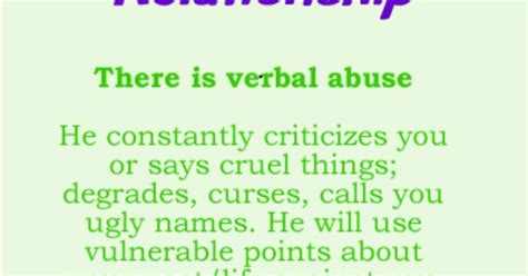 Verbal Abuse Red Flags Of Abuse Pinterest Verbal Abuse Poem And