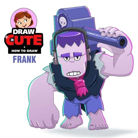 The enemy forces the hammer with shock waves and freezes the enemies for a few seconds. Video tutorial showing how to draw Frank from Brawl Stars ...