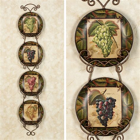 Find new decorative plates & bowls for your home at joss & main. Les Vins Grapes Decorative Plate Set | Decorative plates