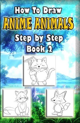 How To Draw Anime Animals Step By Step Book 2 Drawing Manga Animals